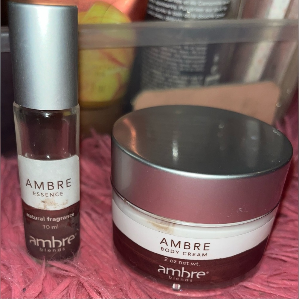 Amber Blends Rollerball Perfume Oil + Cream